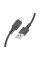 Кабель Hoco X101 Silicone, Lightning-USB, 2.4А, длина 1м, Black, BOX