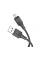 Кабель Hoco X101 Silicone, Micro-C-USB, 2,4А, довжина 1м, Black, BOX