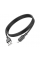 Кабель Hoco X101 Silicone, Micro-C-USB, 2,4А, довжина 1м, Black, BOX