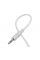 Кабель HOCO UPA27 DC3.5 (тато) => Type-C (тато), круглий в обплетенні, 1.2м, Gray, Box