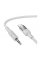 Кабель HOCO UPA27 DC3.5 (тато) => Type-C (тато), круглий в обплетенні, 1.2м, Gray, Box