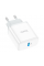 СЗУ 110-240V HOCO C104A 1xUSB-C, PD20W, White, Box