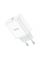 СЗУ 110-240V HOCO C104A 1xUSB-C, PD20W, White, Box