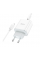 Набор СЗУ 110-240V HOCO C104A+ кабель Lighting, 1xUSB-C, PD20W, кабель 1м, White, Box