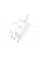 Набор СЗУ 110-240V HOCO C104A+ кабель Lighting, 1xUSB-C, PD20W, кабель 1м, White, Box