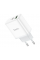 СЗУ 110-240V HOCO C104A USB-C+USB, PD20W, White, Box