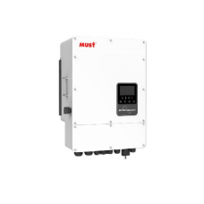 Гібридний інвертор MUST PH11-12KL3 EU, 3Ф-12kW, 48V, 200-650V, MPPT, PV 800V, 444*654*260mm, 35kg