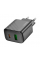СЗУ 110-240V HOCO CS23A USB-C+USB, 30W, Black, Box