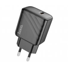 СЗУ 110-240V HOCO CS22A USB-C, 30W, Black, Box