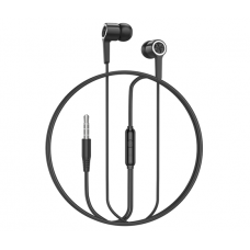 Наушники проводные HOCO M104, разъем Jack3.5, 1.2m, Black, Box