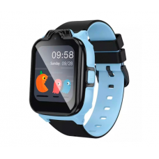 Детские смарт часы Hoco Y104, 4G, GPS, Wi-Fi, HD камера, 1.69" HD-дисплей, звонки, видеозвонки, голосовые сообщения, Blue, Box