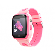 Детские смарт часы Hoco Y100, функция звонка и камера, кнопка SOS, фонарик, Pink, Box