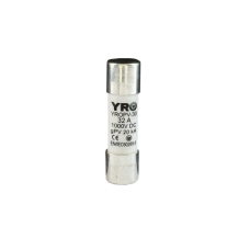 Плавкий запобіжник YROPV-30, 32A, 1000Vdc, 10×38mm, постійна напруга, 10 штук в упаковці, ціна за 1 штуку