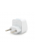 Перехідник на євророзетку TEFAL IT White, 2pin, 250V, 10A, в упаковці 20 штук, ціна за штуку