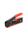 Інструмент HT-718 для обтискання, RJ-45 (8P8C) та RJ-12 (6P6C), 6P / 8P + обрізка наскрізних конекторів зачищення зовнішньої ізоляції кабелю