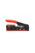 Інструмент HT-718 для обтискання, RJ-45 (8P8C) та RJ-12 (6P6C), 6P / 8P + обрізка наскрізних конекторів зачищення зовнішньої ізоляції кабелю