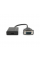 Адаптер VGA на HDTV + аудіо + USB-Micro конвертер, чорний, Full HD 1080P
