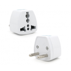 Переходник на евророзетку TEFAL EU White, 2pin, 250V, 10A, в упаковке 20 штук, цена за штуку