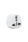 Переходник на евророзетку TEFAL EU White, 3pin, 250V, 10A, в упаковке 20 штук, цена за штуку