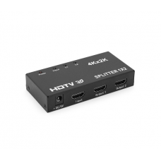 Активный HDMI сплитер 1=>2 порта, 2К / 4К, DC5V / 1A