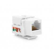 Модуль широкий Keystone Jack RJ-45 кат.5E UTP, 17,0мм