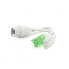 Разветвитель RJ45 8P8C мама / 2 Х папы RJ45 для разветвления кабеля, белый, 8см