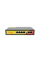 Комутатор POE з 4 портами POE 100Мбіт + 2 порт Ethernet (UP-Link) 100Мбіт, 52V / 1.44A, 100 / 250метрів, корпус - метал, Black, БП вбудований