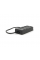 Хаб USB 3.0 4 порта, Black, 5Gb / s питание от USB, с кнопкой LED / Blue на каждый порт, Blister
