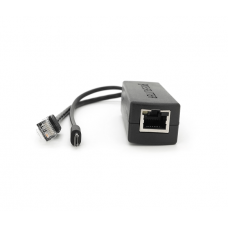 POE спліттер AOT-0524 48V-5V, RJ45, Mini-USB (10 / 100Мбіт, Вхід-48V / Вихід 5V 2.4А)