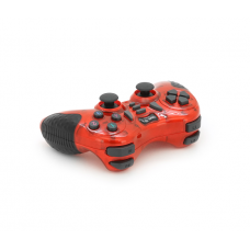 Геймпад беспроводной 7 в 1 для PC / PS1 / PS2 / PS3 / PC360 / TV / TV BOX / Android / Win10, питание от 2*ААА(нет в помплекте), Red, Blister
