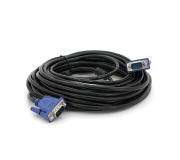 Кабель VGA чорно-синій 720Р (3+2)