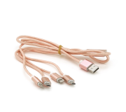 Кабели USB=>Micro/Lighting/Type-C EMY