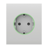 Панелі розеток Cover smart (white) для Outlet