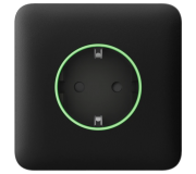 Панели розеток Cover smart (black) для Outlet