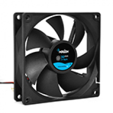 Кулер корпусный Merlion 9025, 92x92x25mm, RPM 1300±10%, 12V / 0.3A, 3-pin, Black, OEM
