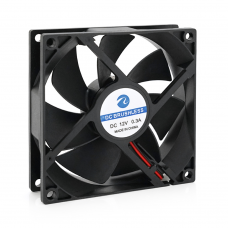 Кулер корпусный Merlion 9025, 92x92x25mm, RPM 1300±10%, 12V / 0.3A, 2-pin, Black, OEM