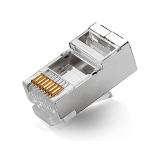 Коннектор RITAR RJ-45 8P8C FTP Cat-5 экранированный (100 шт / уп.)