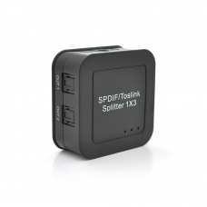 Цифровой оптический разделитель звука SPDIF / Toslink 1x3