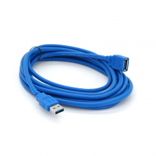 Удлинитель USB 3.0 AM / AF, 3.0m, Blue, пакет