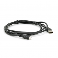 Кабель USB 2.0 (AM / Miсro 5 pin) 1,5м, черный, Пакет