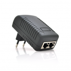 POE инжектор 24V 0.5A (12Вт) с портами Ethernet 10 / 100Мбит / с