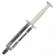 Паста термопровідна HY-710 2g, шприц, Grey,> 3,17W / m-K, <0.067 ° C-in² / W, -30 ° ≈240 °, OEM