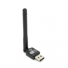 Бездротовий мережевий адаптер з антеною 10см Wi-Fi-USB LV-UW11 -2DB 7601, 802.11bgn, 150MB, 2.4 GHz, WIN7 / XP / Vista / 2K / MAC / LINUX, Blister