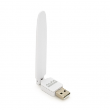 Бездротовий мережевий адаптер з антеною 10см Wi-Fi-USB LV-UW10S - 7601, 802.11bgn, 150MB, 2.4 GHz, WIN7 / XP / Vista / 2K / MAC / LINUX, Blister White
