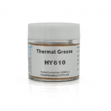 Паста термопровідна HY-610 10g, банку, Gold,> 3,05W / m-K, <0.073 ° C-in² / W, -30 ° ≈280 °, В'язкість -1K cPs, OEM