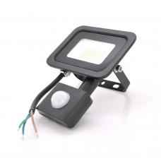 Прожектор SLIM SENSOR LED RITAR RT-FLOOD / MS20A, 20W, 24xSMD2835, IP65, 2000Lm, 6500K (100%), PF>0.9 Ra>70, 125*140*25mm