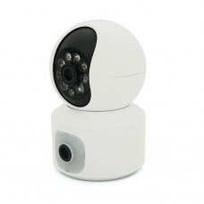 2+2 Мп Wi-Fi видеокамера внутренняя с двумя объективами SD / карта PiPo PP-IPC28D2MP15 PTZ 2.8mm ICSee