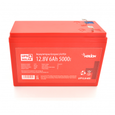 Литий-железо-фосфатный аккумулятор Merlion LiFePO4 12.8V 6AH (4S1P / BMS-10A), (151x65x97), 0,75kg for UPS, до 5000 циклов