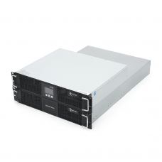ДБЖ з правильною синусоїдою ONLINE Ritar RT-6KS-LCD,RACK 6000VA(5400Вт), 192В + батарейний блок 12V 7,5Ahх16 шт