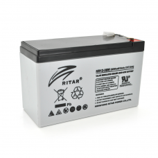 Аккумуляторная батарея AGM RITAR HR1228W, Gray Case, 12V 7.0Ah ( 151 х 65 х 94 (100 ) 2.17kg